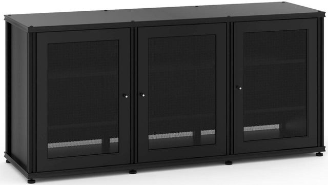 Salamander Designs® Synergy Model 337 AV Cabinet-Black 1