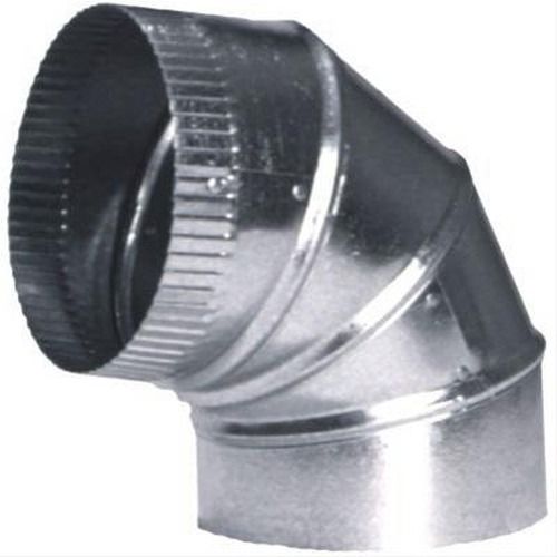 Best® 7" Brushed Gray Round Elbow Duct-0