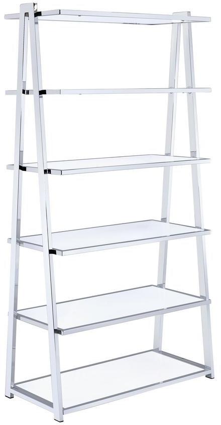 White high 2024 gloss bookshelf