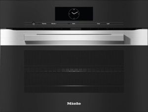 FLOOR MODEL Miele 24" Clean Touch Steel Electric Speed Oven 