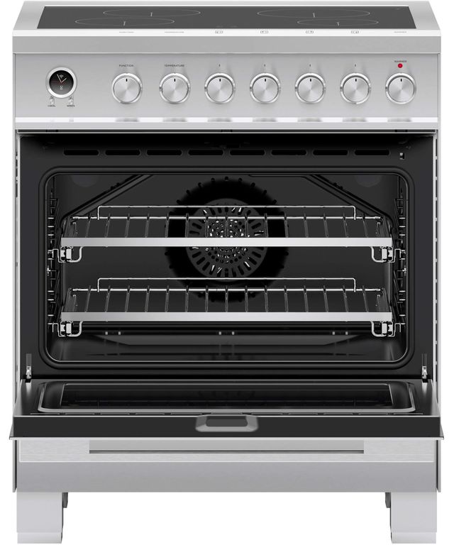 Fisher & Paykel 36" Brushed Stainless Steel Free Standing Induction Range 9