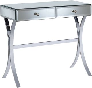Coaster® Clear Mirror 2-Drawer Console Table