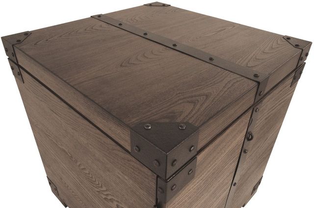 Signature Design by Ashley® Burladen Grayish Brown End Table-3