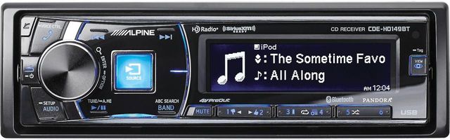 Alpine CDE-HD149BT Advanced Bluetooth® CD Receiver 0