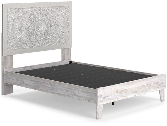 Signature Design by Ashley® Paxberry Whitewash Queen Simple Panel Bed 1