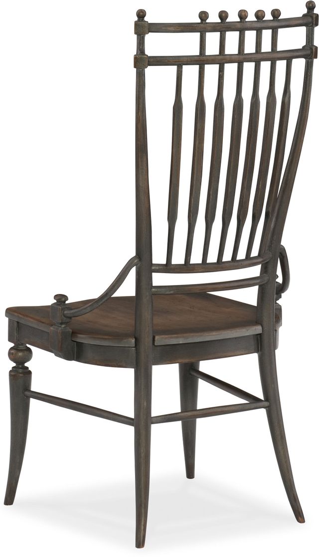 Hooker® Furniture Arabella Gray Windsor Side Chair 1