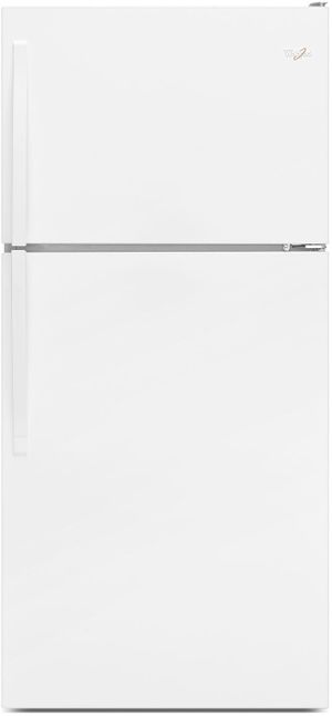 Whirlpool® 18.3 Cu. Ft. White Top Freezer Refrigerator