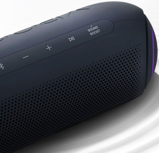LG XBOOM GO PL7 Black Portable Bluetooth Speaker with Meridian Audio Technology 5