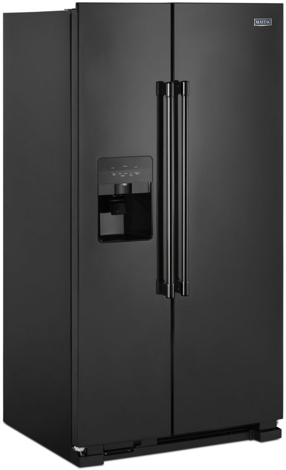 Maytag® 24.5 Cu. Ft. Black Side By Side Refrigerator-2