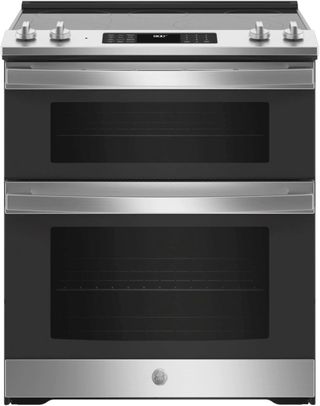 GE® 30" Slide In Electric Convection Double Oven Range