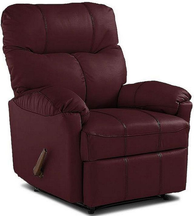 Best Home Furnishings® Picot Leather Space Saver® Recliner 1