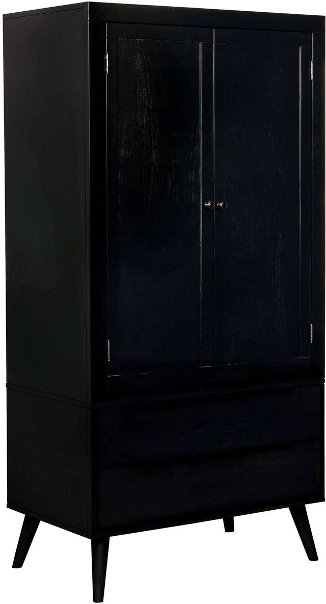 Furniture of America® Lennart II Black Armoire 0