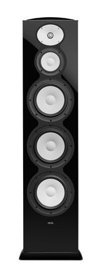 Revel® F328Be Black 3-Way Triple 8" Floor Standing Loudspeaker 1