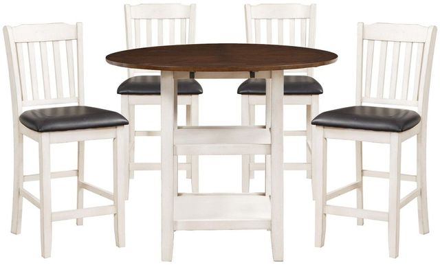 Homelegance® Kiwi 5-Piece Counter Height Dining Set