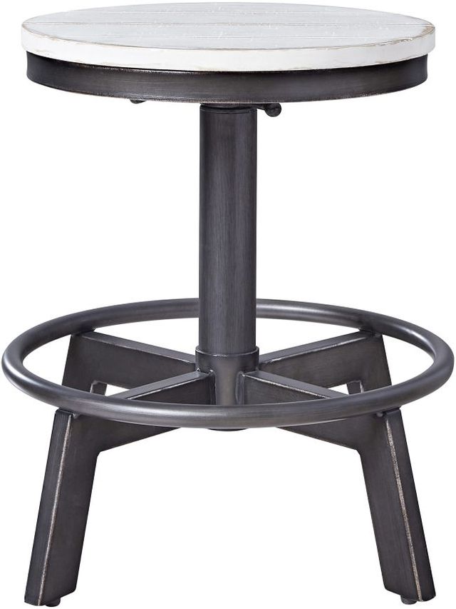 Signature Design by Ashley® Torjin Vintage White Counter Stool-1