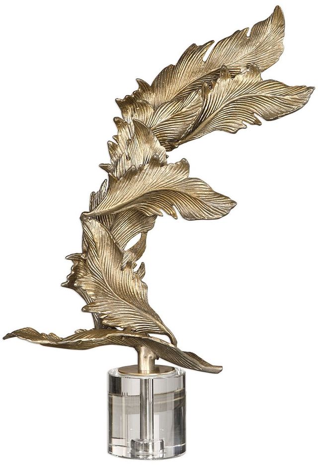 Uttermost® by Billy Moon Fall Leaves Champagne Sculpture-0