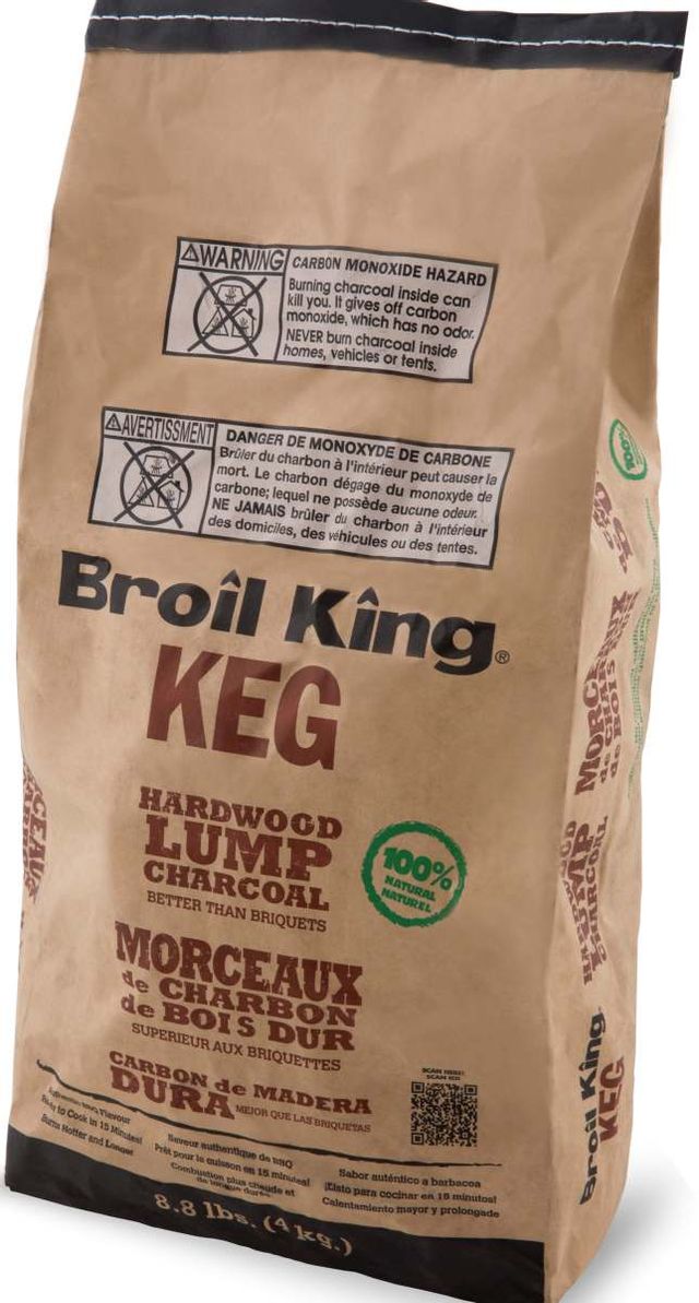 Broil King® Keg’s 100% Natural Hardwood Lump Charcoal 0