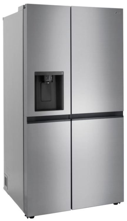 LG 23.0 Cu. Ft. PrintProof™ Finish Stainless Steel Look Counter Depth Side By Side Refrigerator 3