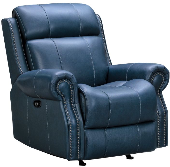 Navy outlet power recliner