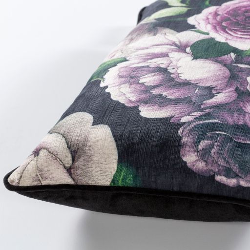 Surya Horticulture Dark Purple 14" x 22" Toss Pillow with Polyester Insert 1