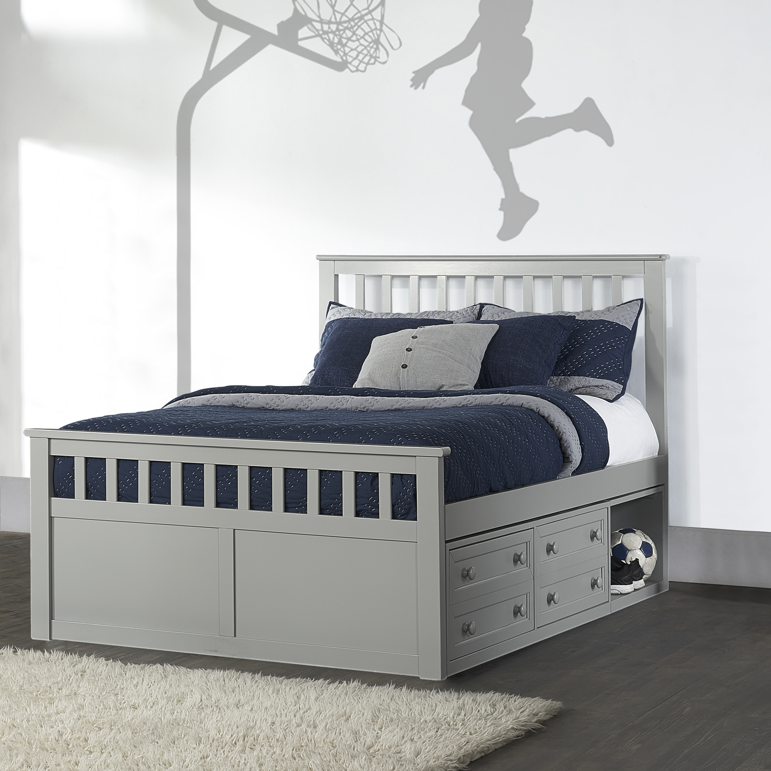 Hillsdale furniture charlie captains deals storage bed