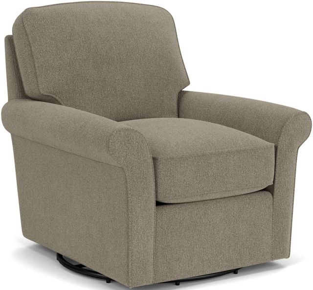 Flexsteel® Parkway Gray Dove Swivel Glider Recliner | Colder's ...