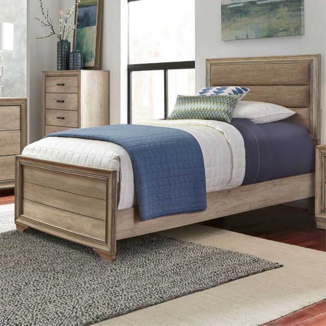 Liberty Furniture Sun Valley Sandstone Upholstered Full Youth Bed 8