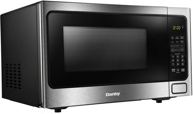 Danby® 1.1 Cu. Ft. Stainless Steel Countertop Microwave 4