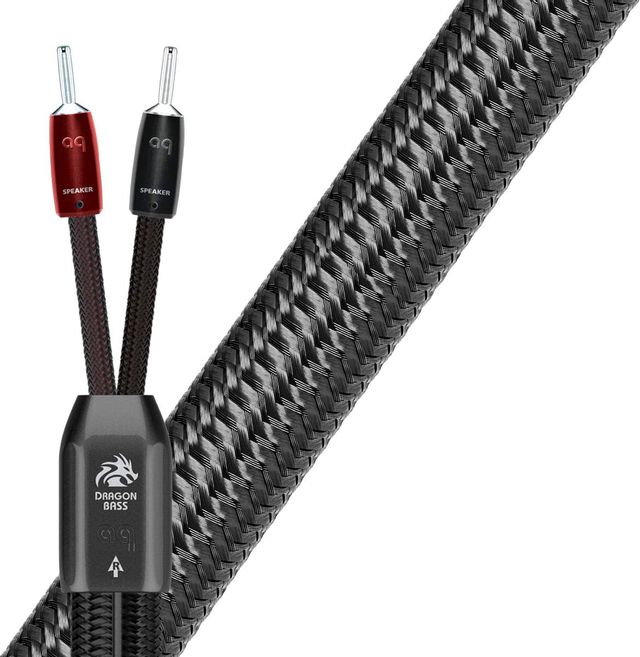 AudioQuest® Dragon BASS Black 9 Ft. Speaker Cable