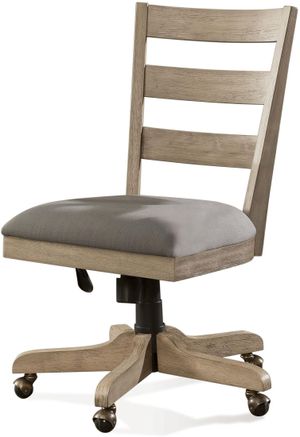 Riverside Furniture Wood Back Upholstered Desk Chair