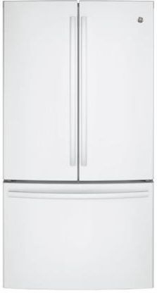 GE® Series 28.5 Cu. Ft. French Door Refrigerator-White 0