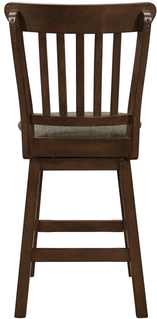 Homelegance® Schleiger Counter Height Swivel Chair 3