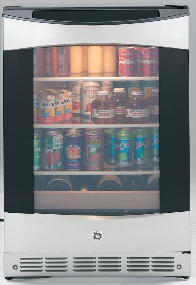 GE® Profile™ 5.5 Cu. Ft. Stainless Steel Beverage Center 2
