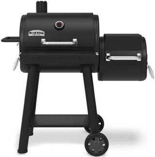 Broil King® Regal™ Charcoal Offset 400 Series 26" Free Standing Grill-Black