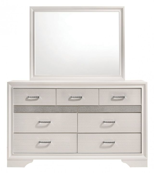 Coaster® Miranda White Dresser Mirror 2