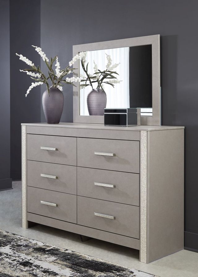 Signature Design by Ashley® Surancha Gray Bedroom Mirror | Becker ...