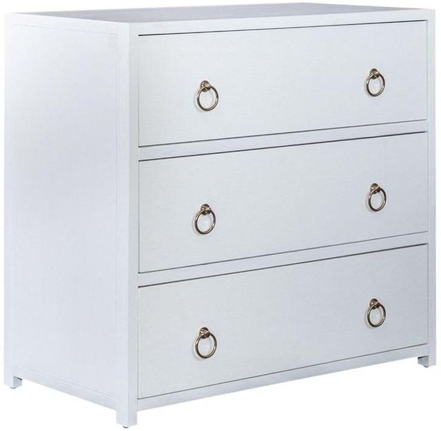 Liberty East End White Accent Cabinet
