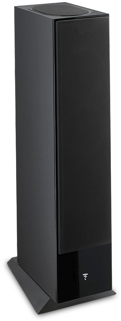 Focal® Theva N°3-D 6.5"  Black High Gloss Floor Standing Speaker