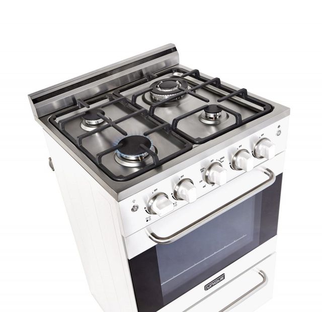 Unique® Appliances Prestige 20" White Freestanding Natural Gas Range 5