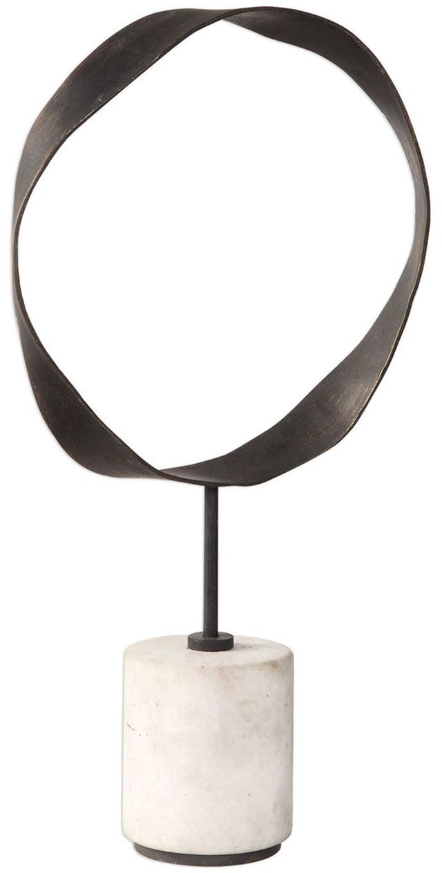 Uttermost® by David Frisch Rilynn Metal Ring Sculpture-1