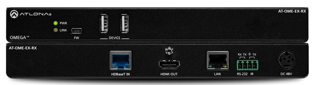 Atlona® HDBaseT Receiver for HDMI with USB