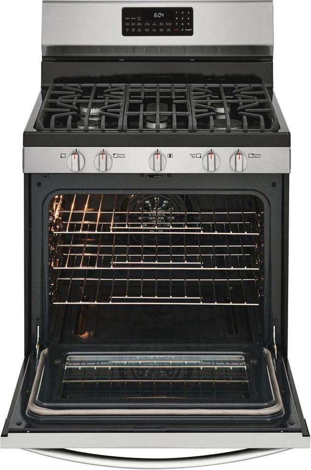 Frigidaire Gallery® 30" Stainless Steel Free Standing Gas Range with Air Fry-1