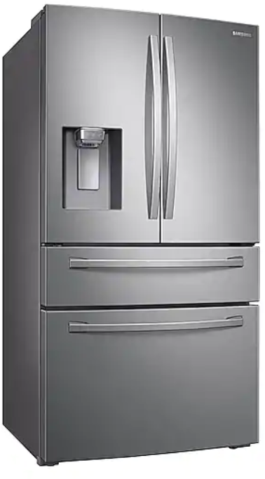 Samsung 22.6 Cu. Ft. Fingerprint Resistant Stainless Steel Counter Depth French Door Refrigerator-RF24R7201SR-2