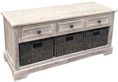 Signature Design by Ashley® Oslember Light Brown Storage Bench-A3000198