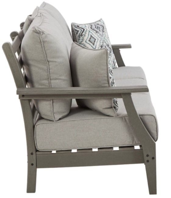 Visola Gray Sofa with Cushion 2
