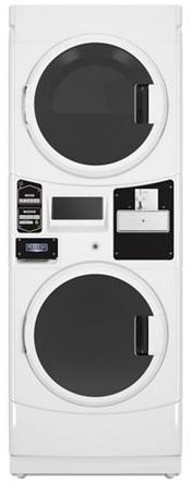 Maytag Commercial® White Commercial Stacked Laundry