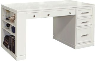 Parker House® Catalina 2-Piece 60" Cottage White Writing Desk