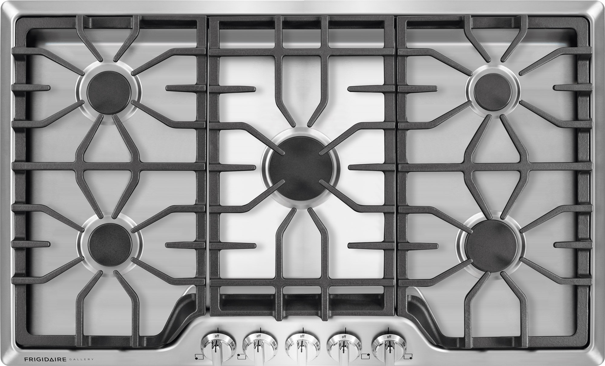 Frigidaire Gallery® 36" Stainless Steel Gas Cooktop-FGGC3645QS
