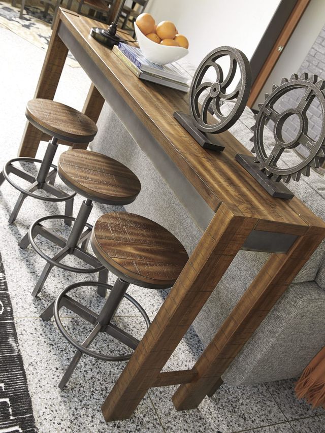 Signature Design by Ashley® Torjin Brown/Gray Counter Height Stool 5