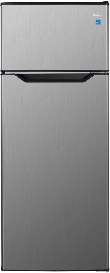 Danby® 7.4 Cu. Ft. Black/Stainless Counter Depth Top Mount Refrigerator